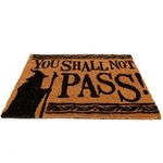 The Lord Of The Rings GP85071 You Shall Not Pass Doormat, Multi-Colour, 40 x 60 cm