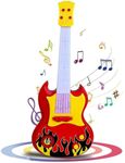 Toy Imagine� Music & Lights Guitar Toy: Perfect Birthday Gift with Demo Sound - Musical Toy for Kids (Multicolor)