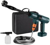 Cordless Pressure Washer, Brushless Portable Jet Wash Compatible with Makita 18V Battery, 2 Modes Battery Power Washer with 5m Hose, 6-in-1 Nozzle, Filter, Foam Bottle for Car Garden Patio Cleaning