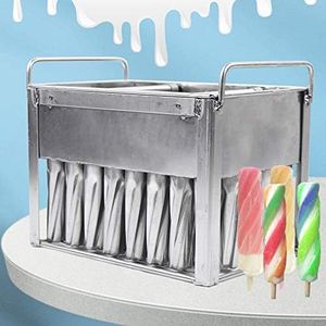 Popsicles Molds 40 PCS Food-grade Stainless Steel Ice Pop Mold Commercial Reusable Ice Pop Maker Molds Fast Freezing Ice Lolly Popsicle Maker Molds