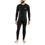 Carhartt mens Base Force Classic Thermal Base Layer Union Suit, Black, X-Large