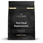 Protein Works - Diet Meal Replacement, Nutrient Dense Complete Meal, Immunity Boosting Vitamins, Affordable, Healthy And Quick, 14 Meals, Vanilla Crème, 1kg