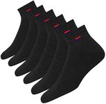 NAVYSPORT Men's Sports Socks Quarte