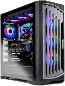 Skytech Gaming Legacy 4 Desktop PC, Ultra 9 285K 3.7 GHz(5.7 GHz Turbo), NVIDIA RTX 5080 16GB, Z890 Board, 2TB Gen4 NVMe SSD, 64GB DDR5 RAM 6000, 1000W Gold ATX 3 PSU, 420mm ARGB AIO, Wi-Fi, Win 11