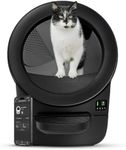Litter-Robot EVO by Whisker, Black - Automatic Self-Cleaning Cat Litter Box, Compact Space-Saving Design, Advanced Odor Control, Works with Any Clumping Litter, WhiskerCare 1-Year Warranty