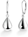 925 Sterling Silver Teardrop Leverb
