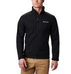 Columbia Mens Ascender Softshell Jacket, Black, Large