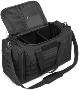 45L Large Duffle Bag for Men & Women, Tactical Military Duffle Bag for Travel Weekender, Gym Bag, Large Sports Bag for Hockey Football Baseball Soccer Basketball & Team Training