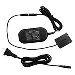 Camera AC Power Adapter Kit/Charger for Panasonic Lumix DMC-GH2 GH2M DMC-GX8 Camcorders with DMW-DCC8 DC Coupler, Replacement for DMW-AC8 Plus DMW-DCC8, US Plug