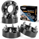 KSP 2inch Wheel Spacers for F150 Expedition Navigator 2015-2026, 6x135 Spacers with Hub Lip Compatible With Lincoln, 50.8mm Forged Spacer with M14x1.5 Stud 87.1mm Center Bore for 6 lug Truck Rim