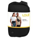 Lole Unisex Belt Bag - One Size, Adjustable Strap & 3 Mesh Storage Compartments - 1 Count (Black)