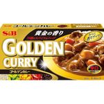 S&B Golden Curry Japanese Curry Roux Mix • Golden Aroma • Crafted from a blend of 35 Spices & Herbs • Hot & Spicy Level 5 • Vegan, 6.98 oz ℮ 198 g