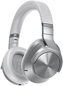 Technics Premium Noise Cancelling, Multi-Point Wireless Bluetooth Headphones with Up to 50 Hours Play Back and Mic, Silver (EAH-A800E-S)