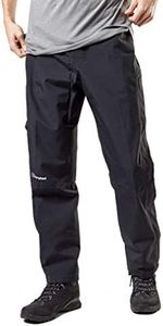 Berghaus Men's Waterproof Maitland Gore-TEX Overtrousers, Waterproof Walking Trousers, Part of The DofE Recommended Kit List, Outdoors Clothing, Black, M