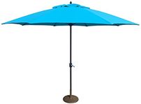 Tropishade 12.5" Umbrella with Olefin cover (base not included) - Blue -