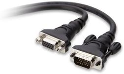 Belkin HDDB15M to HDDB15F VGA Monitor Extension Cable-25 feet