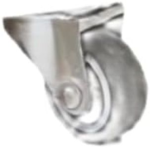 KBDcraft 501 Rolling Utility Stool - Removable Storage Box, Solid Birch Wood, Silent Casters & All-Weather Seat, Garage Stool Gift for Men