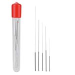 3D Printer Nozzle Cleaning Kit Cleaning Needle Tool Set Including 5pcs 0.2mm 0.3mm 0.4mm 0.5mm 0.6mm MK8 Nozzle Needles 3D Printer Accessories for Filament Clog Problem