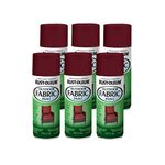 Rust-Oleum 358831 Specialty Outdoor Fabric Paint, Dark Red