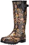 Nomad Women's Puddles Rain Boot, Retro Floral, 6 UK