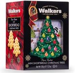 Walker's Shortbread Christmas Tree Shaped Mini Holiday Cookies, All-Butter Shortbread Cookies, 5.3 Oz Box