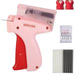 SiumPklay Micro Stitch Gun for Clothes, Professional Tagging Gun with 2000pcs T-Pins, Tag Gun for Clothing, Price Marking, Inventory & Fabric Labeling
