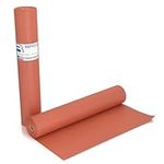 Pink Kraft Butcher Paper Roll - Long 60cm x 50m (5330cm ) - Food Grade FDA Approved - Great Smoking Wrapping Paper for Meat of All Varieties - Made in USA - Unbleached, Unwaxed & Uncoated
