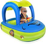 Baby Pool Float with UPF 50+ Canopy