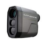 Nikon Prostaff 1000 Laser Rangefinder, 6x20mm, 6-1000 Yards, 1 x CR2 Lithium Battery, Black, 16664