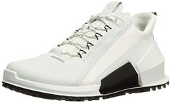 ECCO Men's Biom 2.0 Luxery Cross Trainer, White Leather, 10-10.5