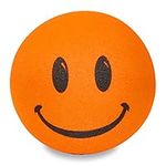 Tenna Tops Car Antenna Topper/Mirror Dangler/Auto Dashboard Accessory (Orange Happy Face)