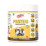 Healthy You Protein | Daily Family Nutrition Needs | Fewer Carbohydrate & Double Protein | Contains Whey, Milk, Soya and Pea Protein | Prebiotics | 6.25g Protein per scoop | Chocolate 250gm