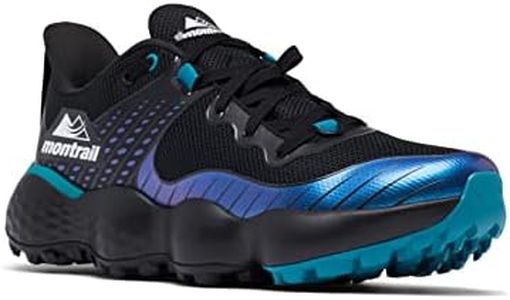 Columbia Men's Montrail Trinity Mx Trail Running Shoe, Black/White, 10