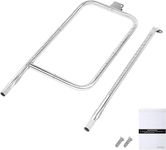 GFTIME 65032 Burner Tube for Weber Q300 Series Q300, Q320, Q3000, Q3200, 61.6CM x 26.4CM Stainless Steel Burner Set BBQ Gas Grill Replacement Parts Accessories for 404341, 57060001, 586002