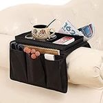 Sofa Armrest Hanging Organiser Couch Caddy Pocket Storage TV Remote Control Phone Pouch Holder Sofa Tray Remote Caddy Chairs Couch Storage, Dorm Bedroom Bed Sofa Organizer for Space Saving Tidy Holder