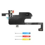 MMOBIEL Earpiece Speaker Flex Cable Compatible with iPhone 14 Plus – Ear Speaker Flex Replacement – Top Speaker Flex - Ear Piece Speaker Flex Cable Repair – Incl. Screwdrivers