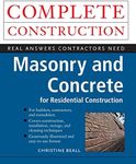 Masonry and Concrete