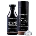 The Pro Stuff® Leather Conditioner & Polish | For Car Seat, Sofa, Jacket, Bag, Shoe, Belt | Professional Grade Formula | Shine, Nourish, Protect | Non-Greasy, Long-Lasting | 295ml