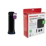 Honeywell HFD310C AirGenius 4 Tower Air Purifier + HRF-AP1C Activated Carbon Pre-Filter (A)