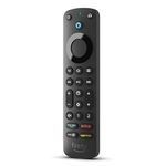 Introducing Alexa Voice Remote Pro, includes remote finder, TV controls, backlit buttons, requires compatible Fire TV device