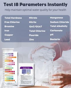 Pawfly 18-in-1 Water Test Strips – Multi-Parameter Pool & Aquarium Testing