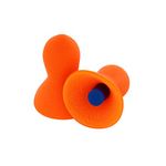 Honeywell Howard Leight by Quiet Reusable Earplugs, 100 Pairs (QD1), Orange