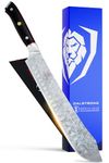 DALSTRONG Bull Nose Butcher Knife - 10" (25,4 cm) - Shogun Series - Japanese AUS-10V Super Steel - Vacuum Heat Treatment - with Sheath - Meat, BBQ, Breaking Knife - Sheath Included
