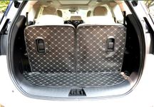 TF tru FIT Pvc Luxury Tailor Made Primium Car Dicky/Boot/Trunk Mat For Mahindra Xuv700 7-Seater | Black