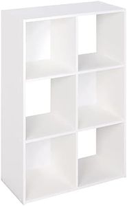 ClosetMaid 8996 Cubeicals 6-Cube Organizer, White