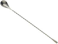 Mercer Culinary Bar Spoon, Cocktail Stirrer, Stainless Steel, 30 cm Teardrop End