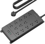 TROND Surge Protector Power Bar wit