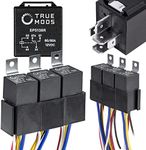 5 Pack OLS 12V 60/80 Amp Relay Switch Harness Set - Heavy Duty 5-Pin SPDT Automotive Relays 12 AWG Hot Wires