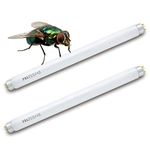 FSL BL T8 F10W Fly Killer Replacement Bulbs - 13in UV Tubes for 10/20 W Fly Insect Killer / Bug Zapper（2-Pack）