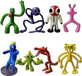 8PCS Raibow Friends Toys Raibow Fri